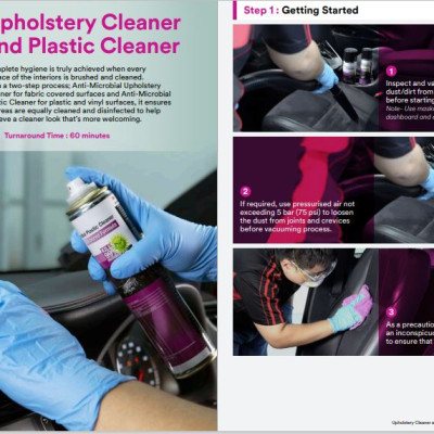 Dung dịch bọt vệ sinh làm sạch nội thất Ô tô Da - Nỉ  3M  290g