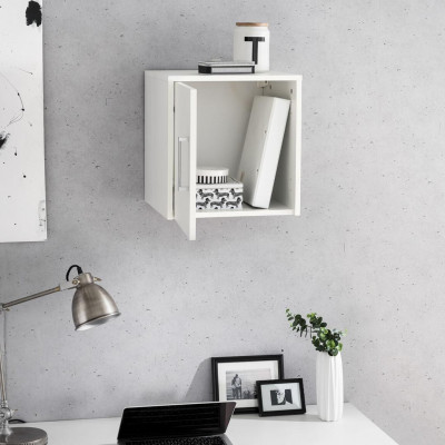 Kệ gỗ trang trí phòng khách gia đình SMLIFE Willem