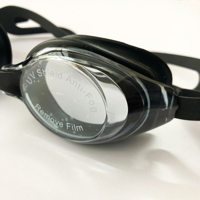 Kính Bơi Người Lớn ConQuest Chống Sương Mù Chống Tia UV - Đen