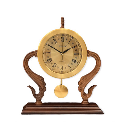 Đồng hồ để bàn quả lắc gỗ cao cấp BL-01(LM)