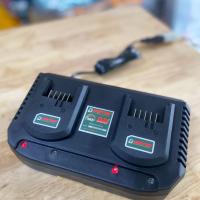 SẠC ĐÔI NHANH THẾ HỆ D21 (SẠC 2 PIN) DEKTON D21-S35X2 - HÀNG CHÍNH HÃNG