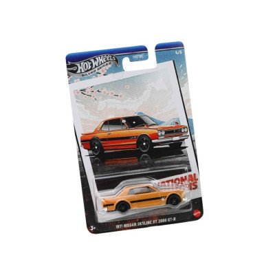 Đồ Chơi Mô Hình Siêu Xe Vintage 1971 Nissan Skyline HT 2000 GT-R HOT WHEELS JBY89/HRT81