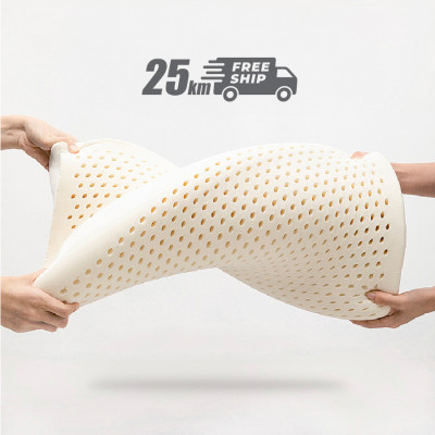 Gối Cao Su Liên Á Contour LAGC3050 (30 x 50 cm) - Trắng