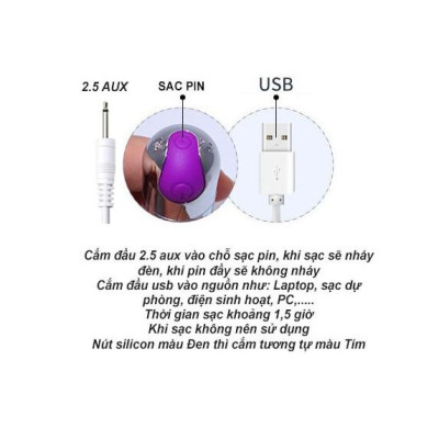 Bút massage mặt mini cầm tay 10 kiểu tần số - Máy chống đau mỏi cơ cao cấp sạc USB loại bỏ quầng thâm mắt