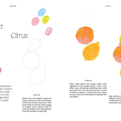 Sách - 15-minute Art Drawing - Learn How to Draw, Colour and Shade by Jessica Smith (UK edition, Flexibound)