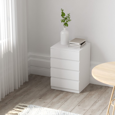 [Happy Home Furniture] OLA, Tủ lưu trữ 4 ngăn kéo, 45cm x 45cm x 65cm ( DxRxC), THK_094