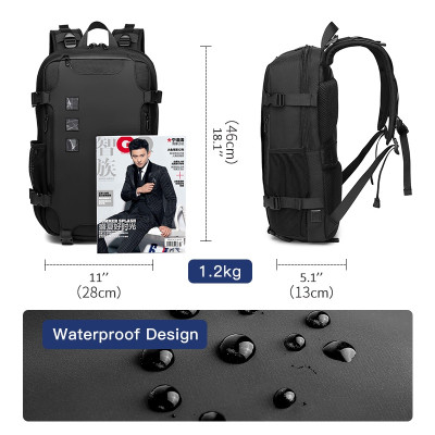 Balo OZUKO đa năng chống thấm nước có cổng sạc USB