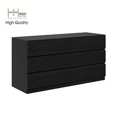 [Happy Home Furniture] OLA, Tủ lưu trữ 6 ngăn kéo, 128cm x 45cm x 66cm ( DxRxC), THK_087