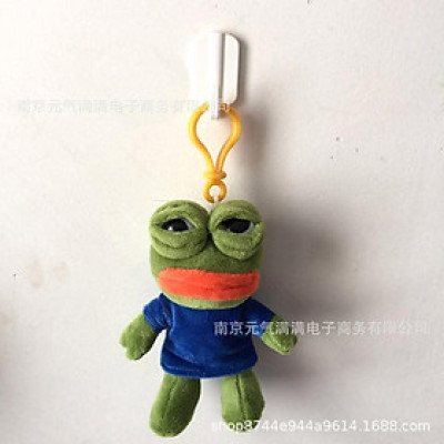 45cm Sad Frog Plush Toy Soft Stuffed Pillow Magic Expression Pepe The Sad Frog Animal Plush Doll