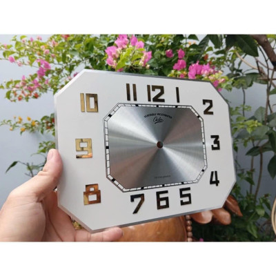 Mặt Số Đồng Hồ Treo Tường Cổ ODO Bát Giác Ngang – Số In/Số Nổi – Có Viền/Không Viền – Nhôm Dày Cao Cấp | Kankoo Clock