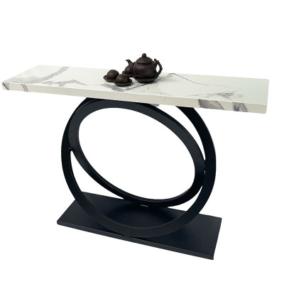 Bàn Console trang trí mặt đá khung sắt Juno sofa CSTCT030 120x30x85 cm nhiều màu lựa chọn