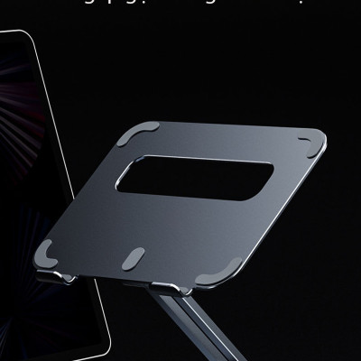 Giá Đỡ Để Bàn Dành Cho Máy Tính Bảng, Ipad  - Chất Liệu Hợp Kim Nhôm Cao Cấp Hàng Nhập Khẩu Chính HãngKitAcoom