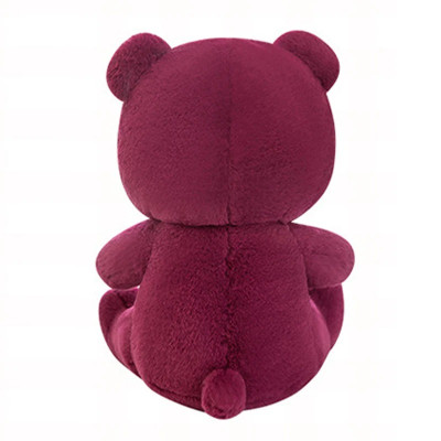 Thú nhồi bông lena đội mũ gấu dâu ngồi đáng yêu - Size từ 28cm đến 80cm - Quà tặng gấu bông lena dễ thương.