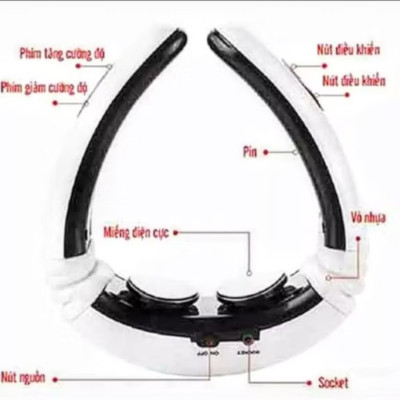 MÁY MASSAGE CỔ VAY GÁY ĐA CHỨC NĂNG