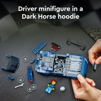 LEGO SPEED CHAMPIONS Đồ chơi lắp ráp Siêu xe Ford Mustang Dark Horse (344 Chi Tiết)