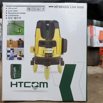 MÁY CÂN BẰNG CÂN MỰC 5 TIA XANH CAO CẤP HTCOM HT8945G (TẶNG KÈM CHÂN 1M2)- HÀNG CHÍNH HÃNG