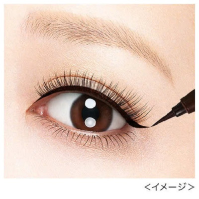 Bút Kẻ Mắt Nước Siêu Chống Trôi Nét Siêu Sắc Mãnh Kissme Heroine Make Smooth Liquid Eyeliner Super Keep (Màu Nâu Đen)