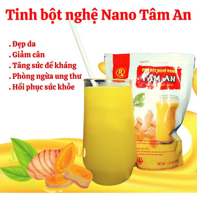 Tinh bột nghệ nano Tâm An Túi 500gr