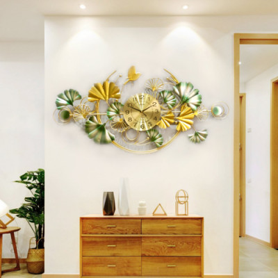 Đồng Hồ Treo Tường trang trí Decor DC132 quartz phù hợp cho phòng khách cỡ lớn quà tặng tân gia nhà mới