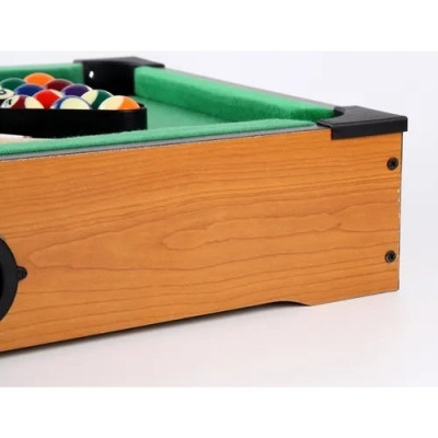XJ801 Bàn bóng đá (KT 50x30.5x10cm) Đồ chơi bàn bóng đá gỗ cho trẻ em, Bàn bóng đá mini