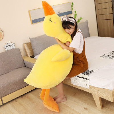 Gấu Bông Vịt Lười, Ngỗng Lười Mềm Mịn Siêu Hot - Vịt Trầm Cảm, Mệt Mỏi Dễ Thương (25cm----1m6) Gối Ôm Vịt Lười Siêu To Vải Miniso 4 Chiều Mềm Mịn Êm Ái Hàng Cao Cấp