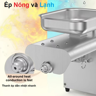 Máy ép dầu thực vật dùng trong gia đình. Thương hiệu Anh Quốc cao cấp AOSIDA - A250. HÀNG CHÍNH HÃNG