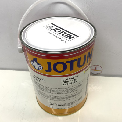 Sơn chịu nhiệt 600oC Jotun Solvalitt màu xám Grey 149 _ 5L