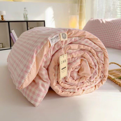 Chăn Hè Kẻ Đũi Cotton Xơ Đậu Nành, Chăn Đũi Kẻ Hàn Quốc Cao Cấp Kích Thước 2mx2m3 Hàng Nhập Khẩu - LOẠI 1- HÀNG CHÍNH HÃNG MINIIN