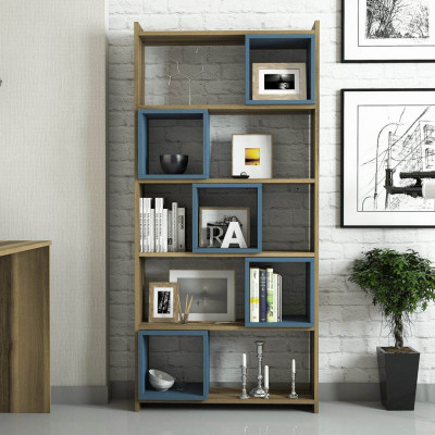 Giá sách gỗ đẹp phong cách hiện đại SMLIFE Beerus