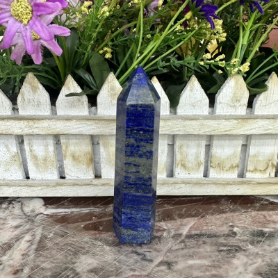 Trụ đá phong thủy trấn thạch đá Lapis Lazuli