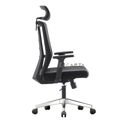 Ghế lưới làm việc tại nhà cao cấp CM4541-M Nội thất Capta Ghế trưởng phòng lưng cao có tựa đầu tay chữ T điều chỉnh độ cao Office Chair
