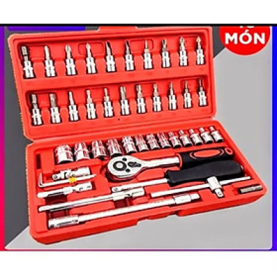 THIẾT BỊ DỤNG CỤ THÁO LẮP SỮA CHỮA 46 MÓN ĐA CHỨC NĂNG THUẬN TIỆN CHO MỌI GIA ĐÌNH