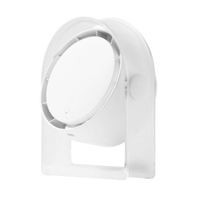 Quạt làm mát tuarbin mini để bàn hiệu HOTCASE WlWU Snow Wi-FS07 - Trang bị 4 cập độ gió, Pin sạc tích điện, Gió Mạnh, Êm Ái - Hàng nhập khẩu