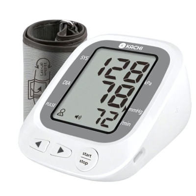 Máy đo huyết áp bắp tay Kachi JN-163B có trợ lý đọc kết quả tiếng Việt hỗ trợ người cao tuổi mắt kém - Hàng chính hãng