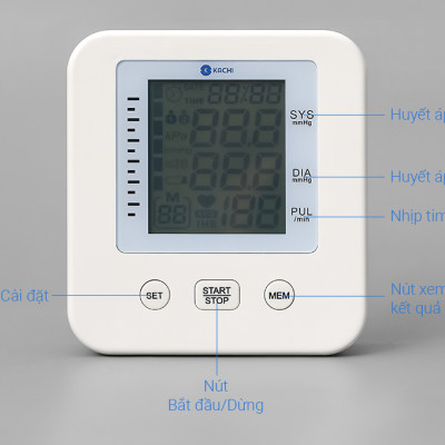 Máy đo huyết áp bắp tay Kachi MK293 - Hàng chính hãng