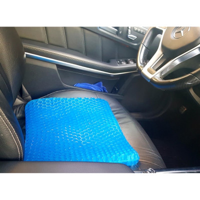 Nệm ngồi 3D thông minh  silicon  lưới tổ ong , co giản đàn hồi cao  , êm , thoáng khí   ,ngăn ngừa mồ hôi ,chống trơn trượt ,không biến dạng ,không thấm nước
