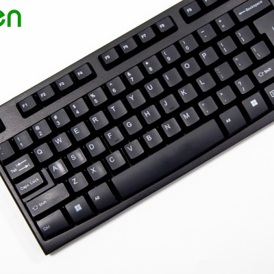 Bàn phím không dây Gaming/ Văn phòng Fuhlen L411w- Tuổi thọ 20 triệu lần nhấn, BH 2 năm,Tặng kèm pin- Hàng chính hãng
