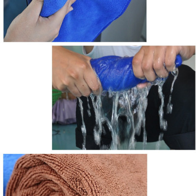 Combo 4 Khăn lau xe hơi, ô tô, xe máy đa năng chuyên dụng cao cấp OLAPLE siêu thấm hút nước mạnh kích thước 30x70cm màu ngẫu nhiên - Hàng chính hãng