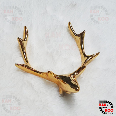 Đầu hươu trang trí, gắn đồng hồ treo tường, móc treo đồ, treo chìa khóa...