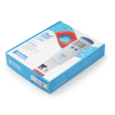 Bút Đo pH/Nhiệt Độ Với Độ Phân Giải 0.1pH Chuyên Dành Cho Nước Hồ Bơi, HANNA - HI981274, Điện Cực Tháo Rời Có Thể Thay Thế Được, Tặng Kèm Bộ Dung Dịch Hiệu Chuẩn Máy Đo, Bảo Hành Chính Hãng