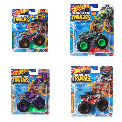 Đồ Chơi Siêu Xe Tải Quái Vật Monster Trucks Hot Wheels FYJ44 - Giao hàng ngẫu nhiên