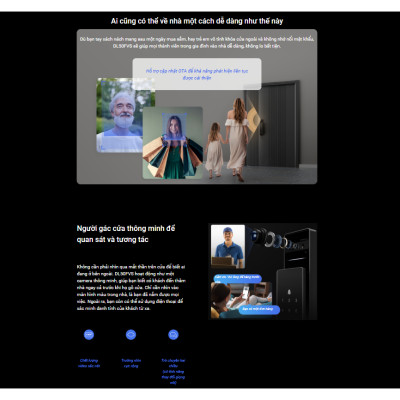 Khóa cửa thông minh nhận diện khuôn mặt EZVIZ DL50FVS - Hàng chính hãng
