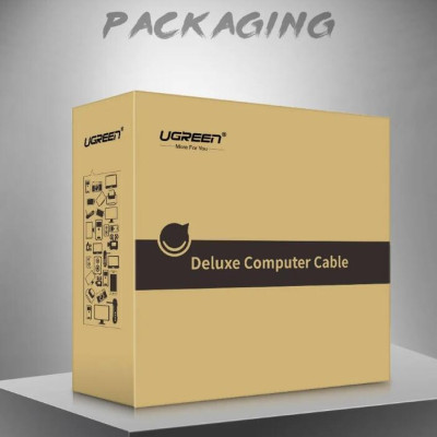 Ugreen UG30119DP107TK 1.5M Màu Đen Cáp 2 Đầu Displayport V1.2 cao cấp hỗ trợ 4K*2K 60GHz - HÀNG CHÍNH HÃNG