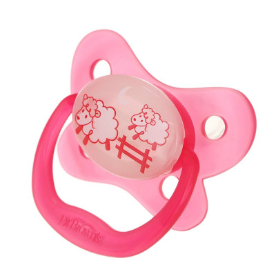 [ PV11007 ] Ty ngậm đơn phát sáng dạ quang Prevent chỉnh nha, chống vẩu Dr.Brown