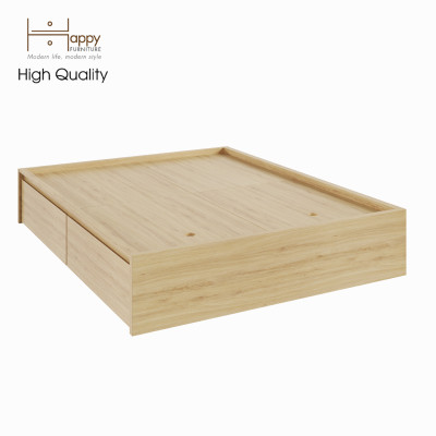 [Happy Home Furniture] DOOBIE, Giường ngủ  < không đầu giường > - 2 hộc tủ kéo, GNG_005,GNG_006, GNG_007, GNG_008