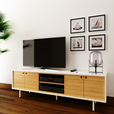 STADDI, Kệ tivi gỗ cao cấp, Chính hãng VAV