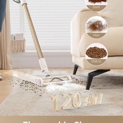 Máy Hút Bụi Không Dây Dreame R10 Rời Sạc Dễ Dàng Lực Hút 20.000 Pa Công Suất 350 W - Hàng Chính Hãng