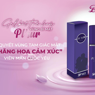 Gel chăm sóc cô bé cao cấp độc quyền PLSUR Chai 30ml
