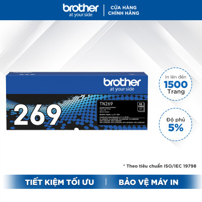 [Hàng chính hãng] Hộp mực đen TN269BK cho máy in HL-L3240CDW/HL-L3280CDW/DCP-L3560CDW/MFC-L3760CDW/MFC-L8340CDW