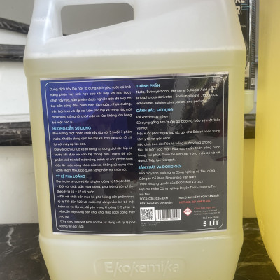 DUNG DỊCH TẨY LỐP XE EKOKEMIKA WHEEL&TIRE CLEANER -5L
